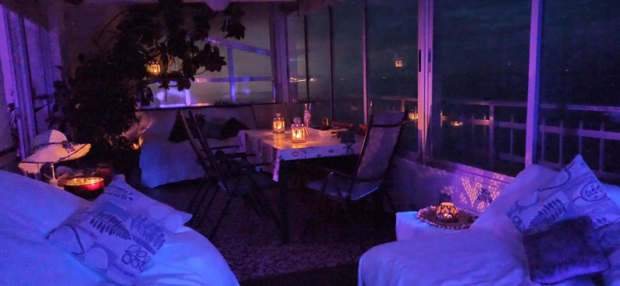 Blue Double Private Room At Front Beach - Habitacion Doble En La Playa Valencia Luaran gambar