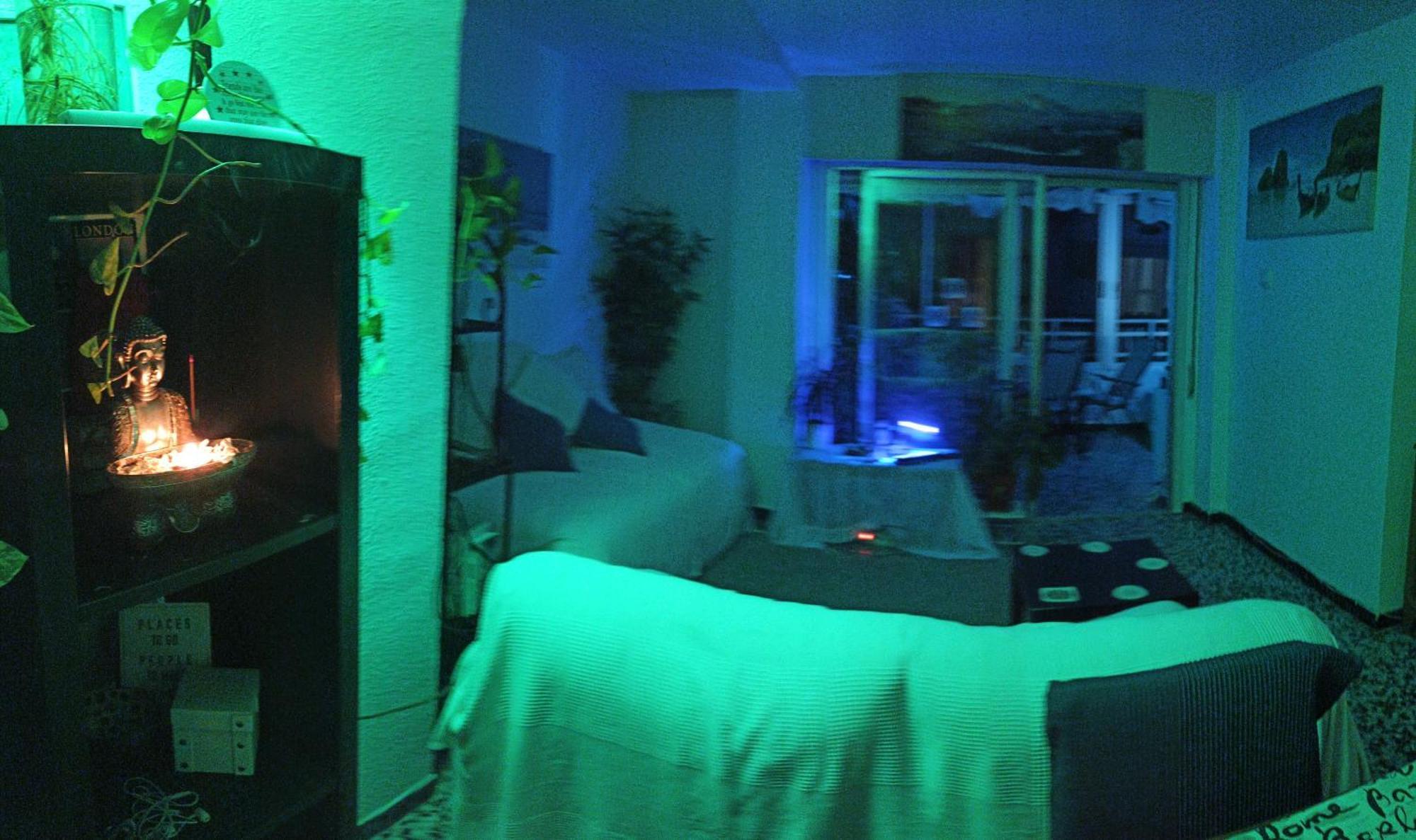 Blue Double Private Room At Front Beach - Habitacion Doble En La Playa Valencia Luaran gambar